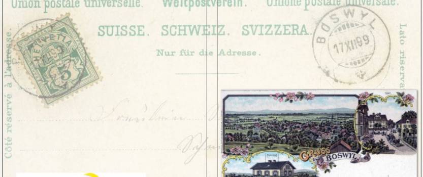 Ansichtskartenbuch von Boswil